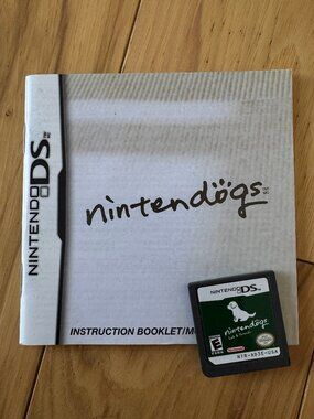 Nintendogs Game Boy DS Game with Manual